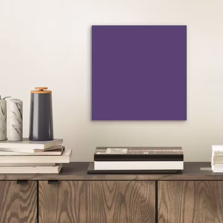 Aluminium schilderij - Deep - Plum - Paars — 2