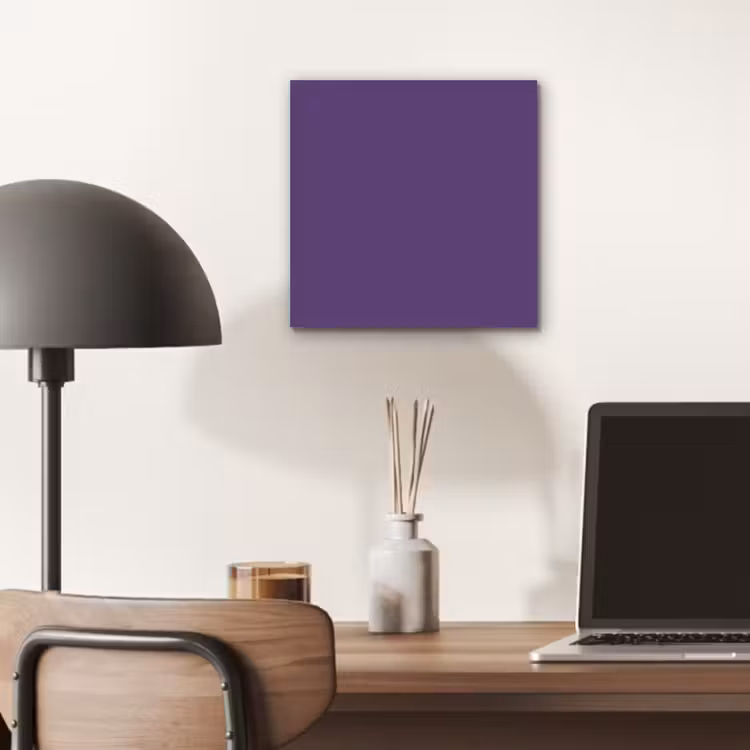 Aluminium schilderij - Deep - Plum - Paars — 7