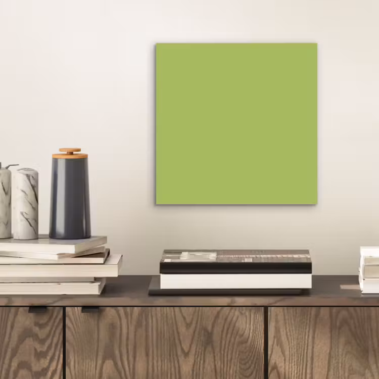 Aluminium schilderij - Lime - Glow - Groen — 2