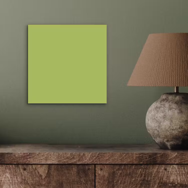 Aluminium schilderij - Lime - Glow - Groen — 4