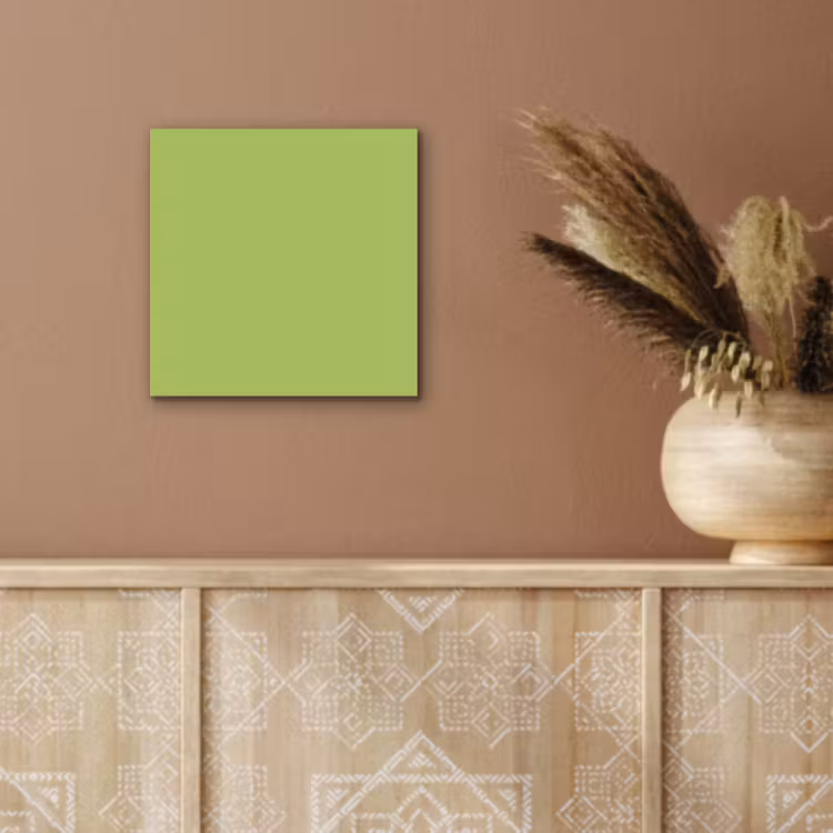 Aluminium schilderij - Lime - Glow - Groen — 6