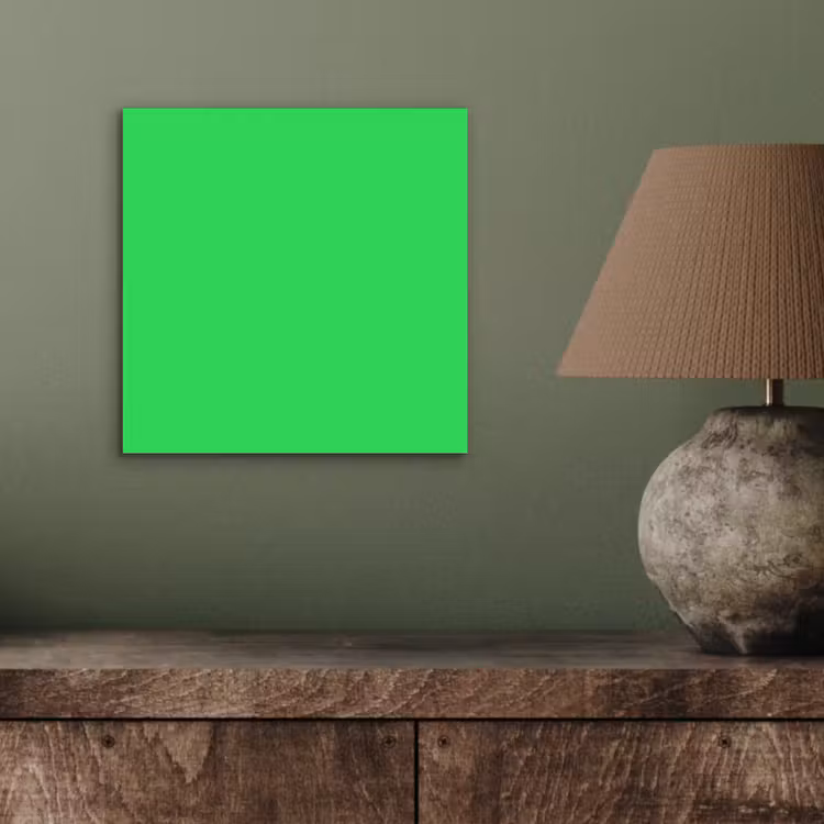 Aluminium schilderij - Mint - Green - Groen — 4
