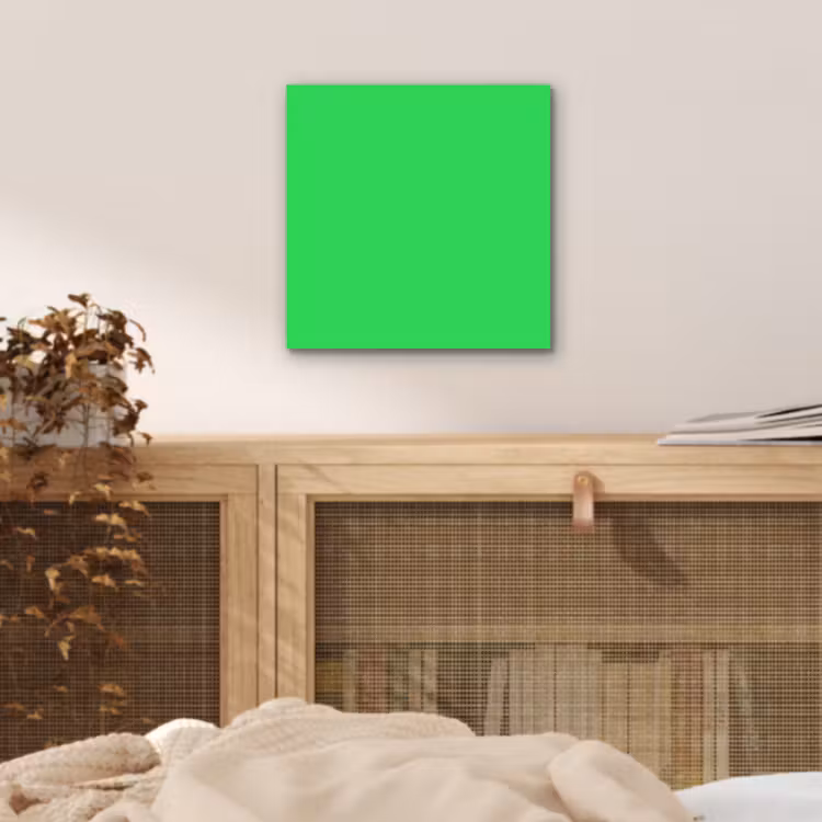 Aluminium schilderij - Mint - Green - Groen — 5