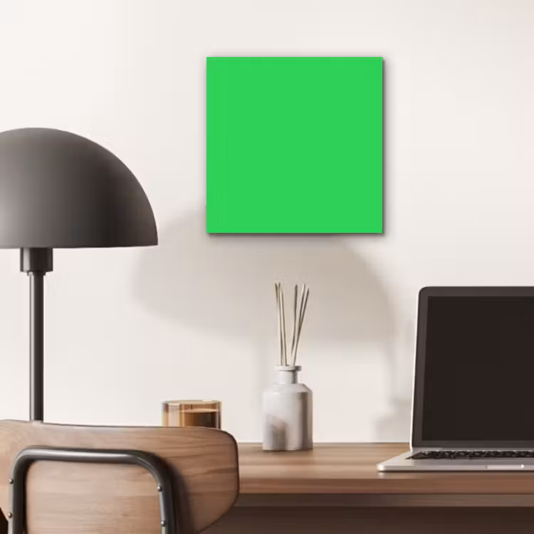 Aluminium schilderij - Mint - Green - Groen — 7