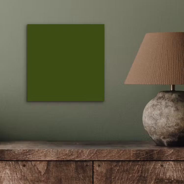 Aluminium schilderij - Olive - Drab - Groen — 4