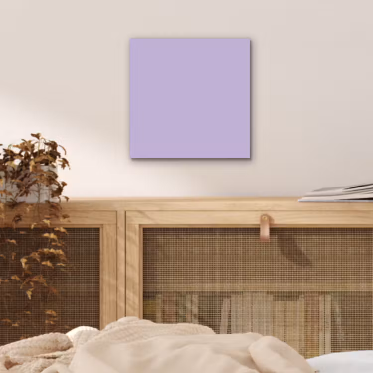 Aluminium schilderij - Pastel - Lilac - Paars — 5