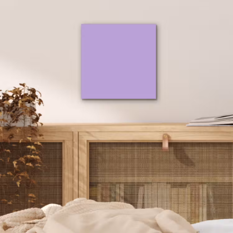 Aluminium schilderij - Soft - Lavender - Paars — 5