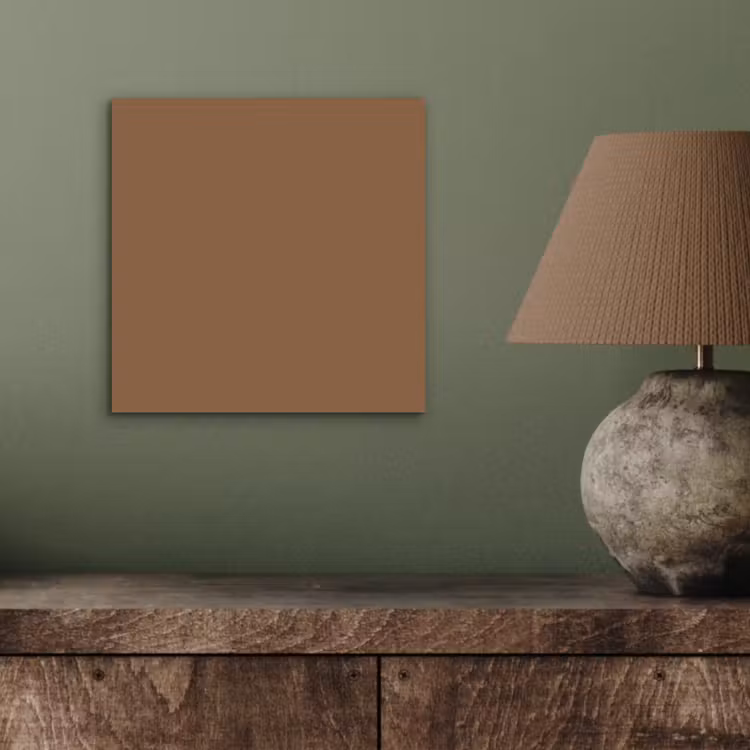 Aluminium schilderij - Soft - Walnut - Bruin — 4