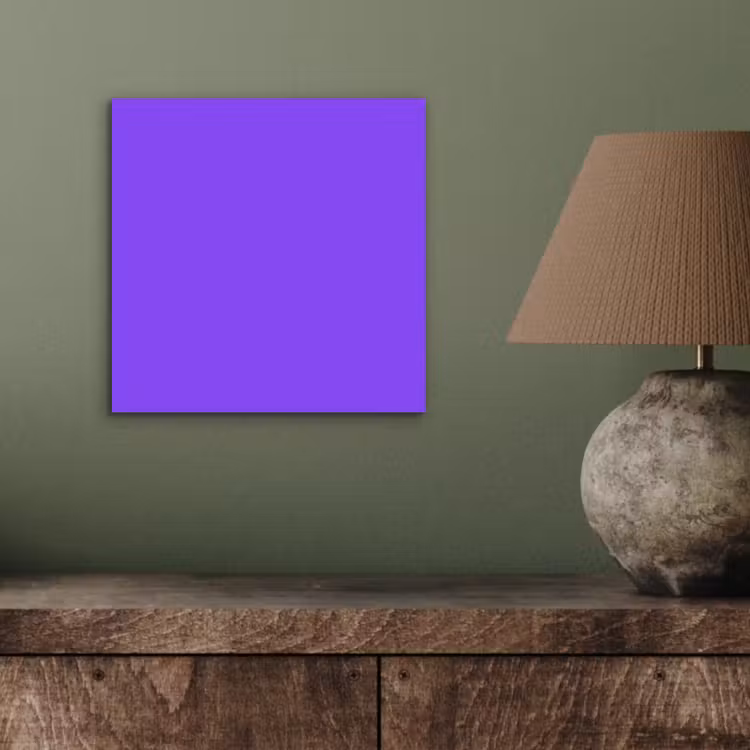 Aluminium schilderij - Vivid - Violet - Paars — 4