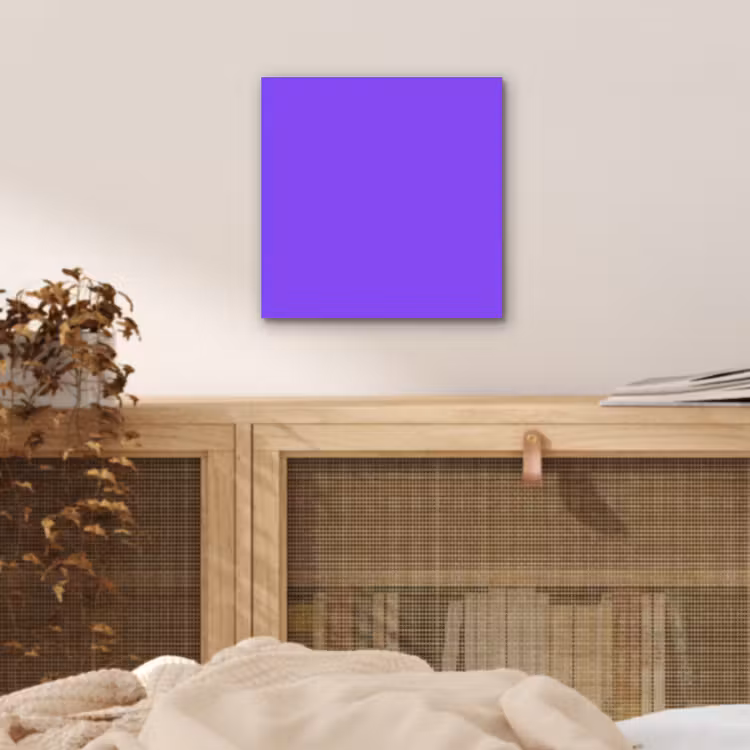 Aluminium schilderij - Vivid - Violet - Paars — 5