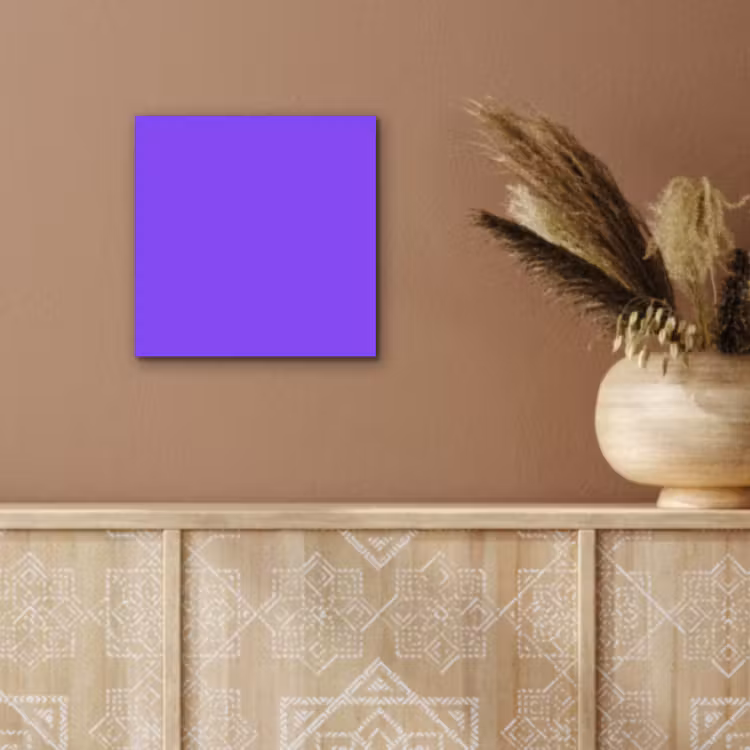 Aluminium schilderij - Vivid - Violet - Paars — 6