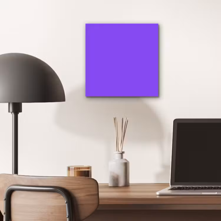 Aluminium schilderij - Vivid - Violet - Paars — 7
