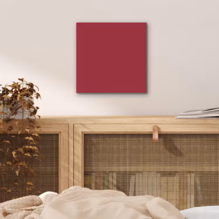 Aluminium schilderij - Antique - Ruby - Rood — 5