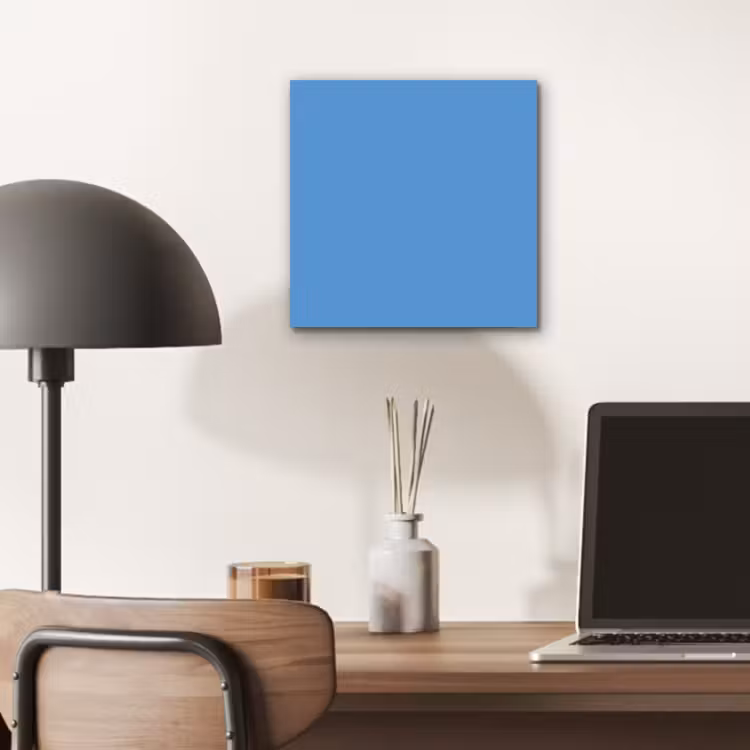Aluminium schilderij - Cornflower - Blue - Blauw — 7
