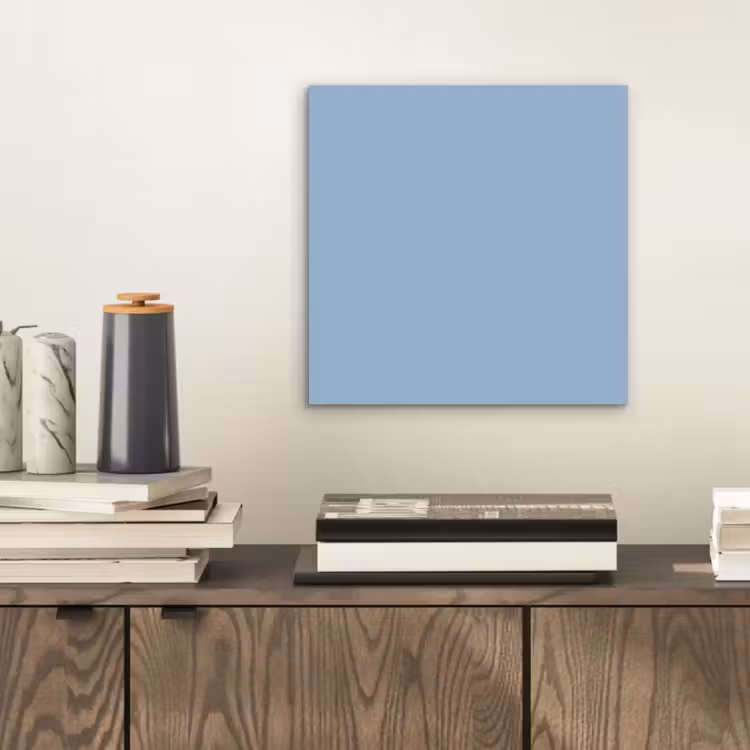 Aluminium schilderij - Dusty - Denim - Blauw — 2