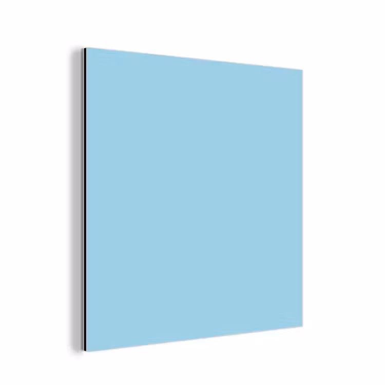 Aluminium schilderij - Ice - Blue - Blauw — 1