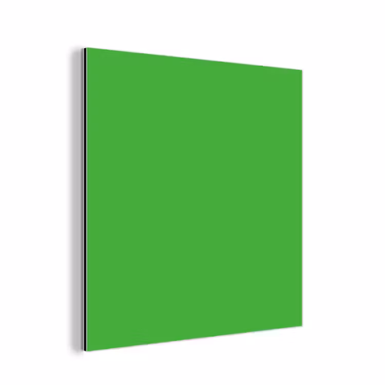 Aluminium schilderij - Kelly - Green - Groen — 1