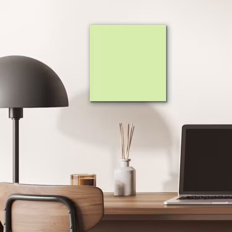 Aluminium schilderij - Light - Lime - Groen — 7