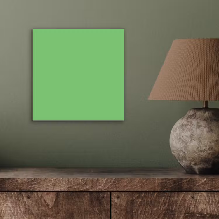 Aluminium schilderij - Meadow - Green - Groen — 4