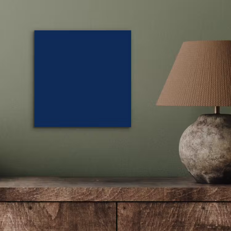Aluminium schilderij - Midnight - Navy - Blauw — 4