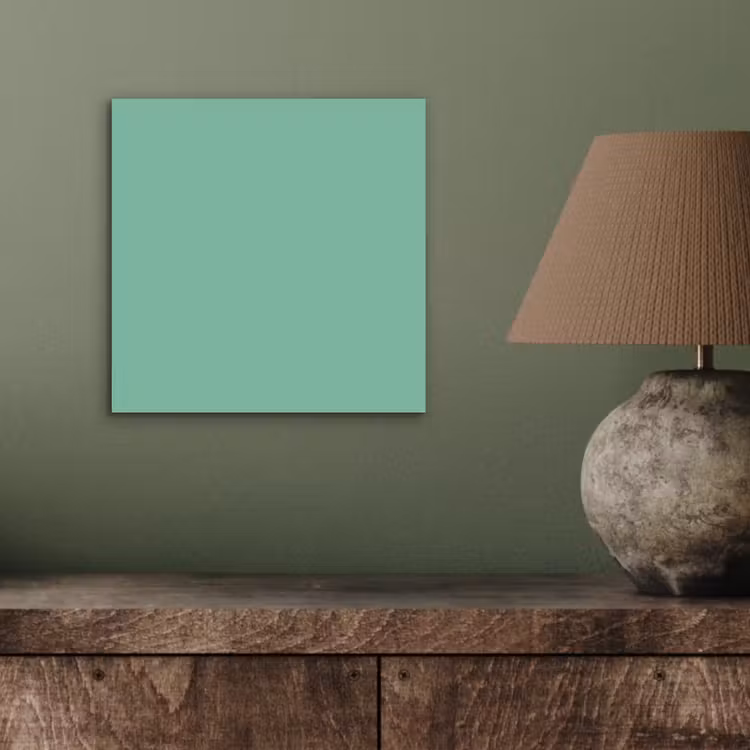 Aluminium schilderij - Ocean - Jade - Groen — 4
