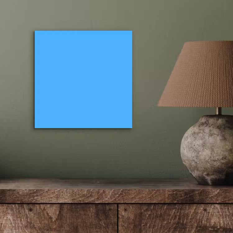 Aluminium schilderij - Sky - Blue - Blauw — 4