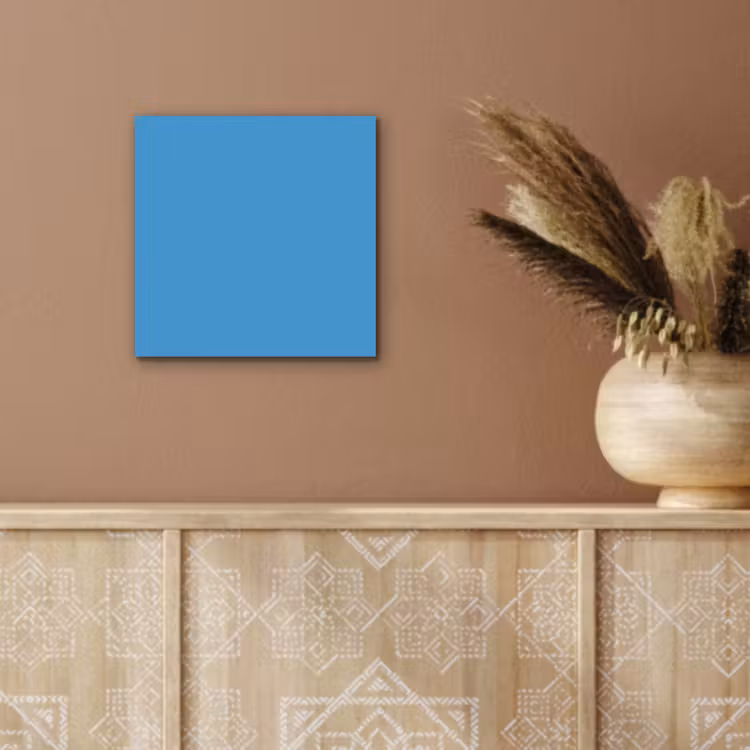 Aluminium schilderij - Steel - Blue - Blauw — 6