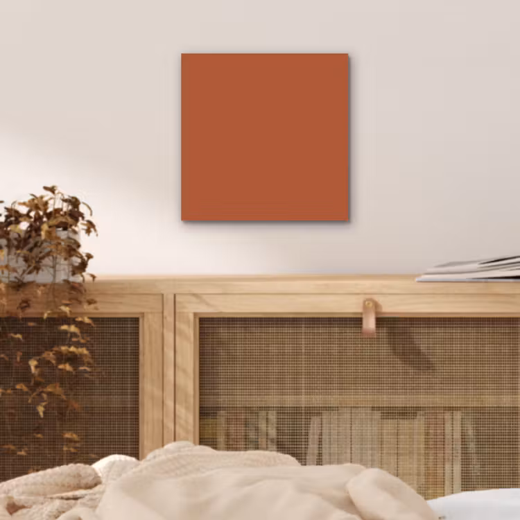 Aluminium schilderij - Burnt - Sienna - Oranje — 5
