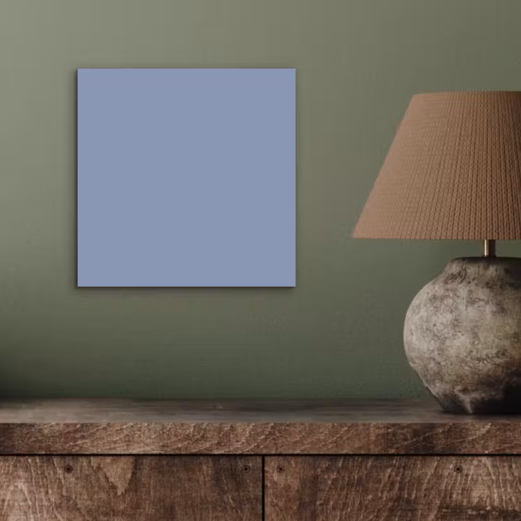 Aluminium schilderij - Canary - Champ - Blauw — 4