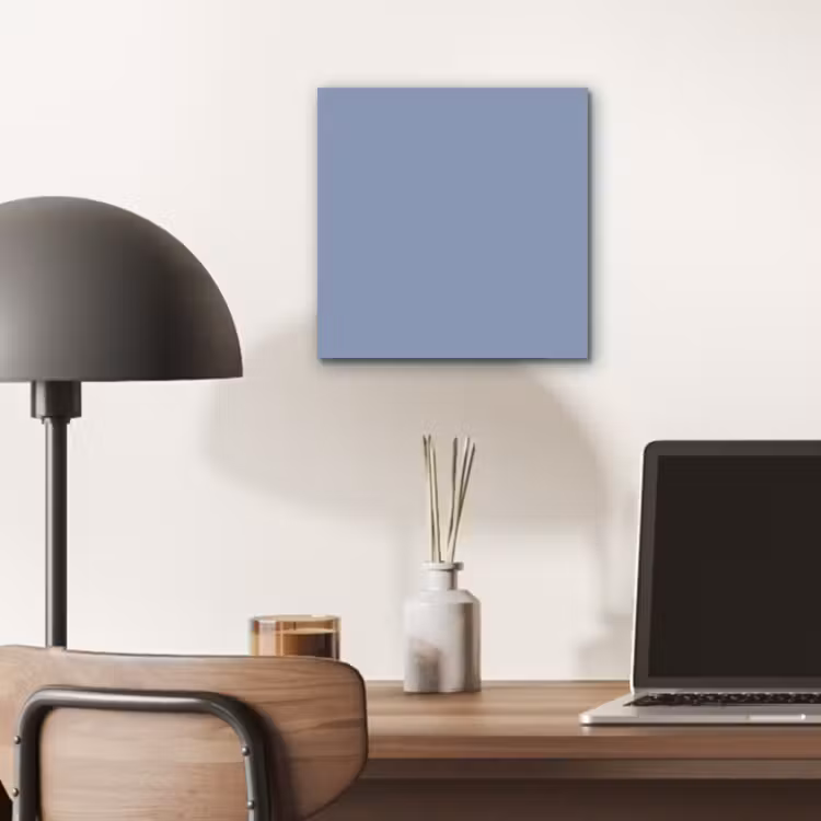 Aluminium schilderij - Canary - Champ - Blauw — 7