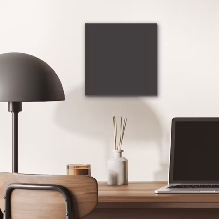 Aluminium schilderij - Charcoal - Grijs- Grey — 7