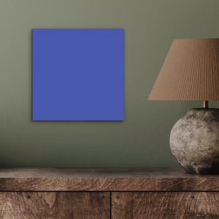 Aluminium schilderij - Chinese - Blue - Blauw — 4