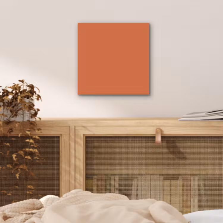 Aluminium schilderij - Classic - Terracotta - Oranje — 5