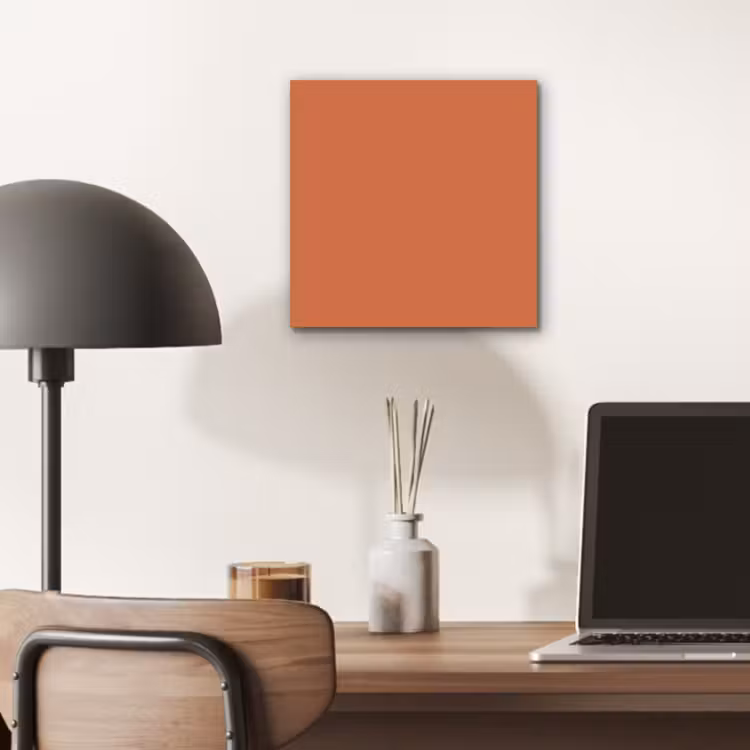 Aluminium schilderij - Classic - Terracotta - Oranje — 7