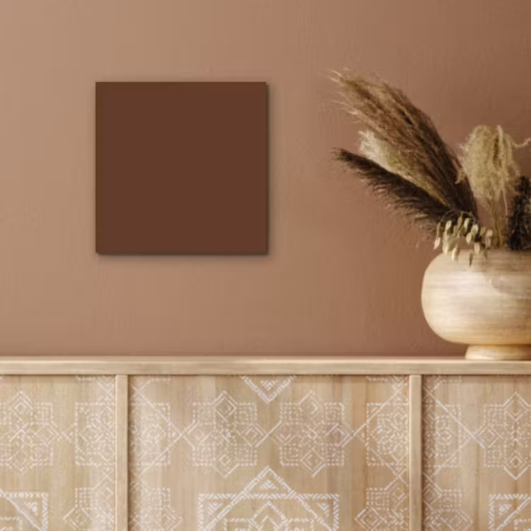 Aluminium schilderij - Deep - Clay - Brown - Bruin — 6