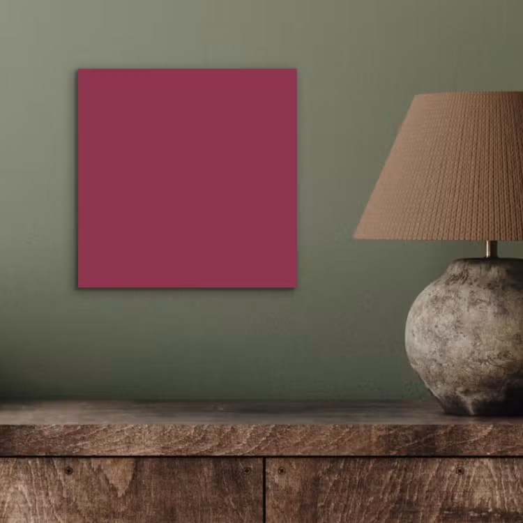 Aluminium schilderij - Deep - Rasberry - Rood — 4