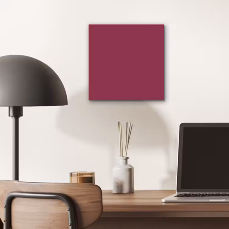 Aluminium schilderij - Deep - Rasberry - Rood — 7