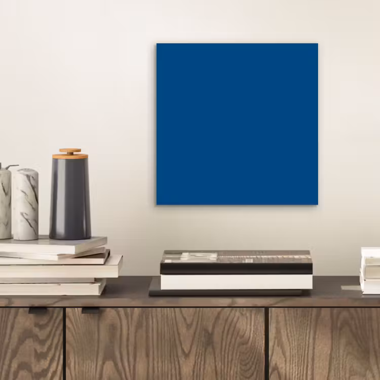 Aluminium schilderij - Free - Groove - Blauw — 2