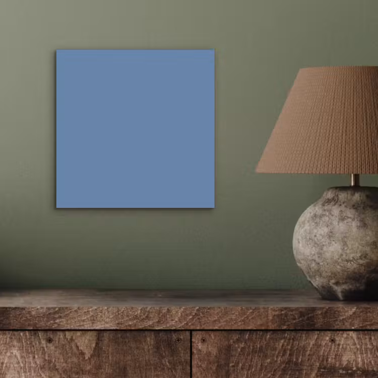 Aluminium schilderij - Denim - Breeze - Blauw — 4