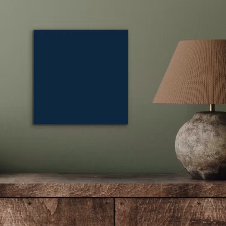 Aluminium schilderij - Midnight - Blue - Blauw — 4