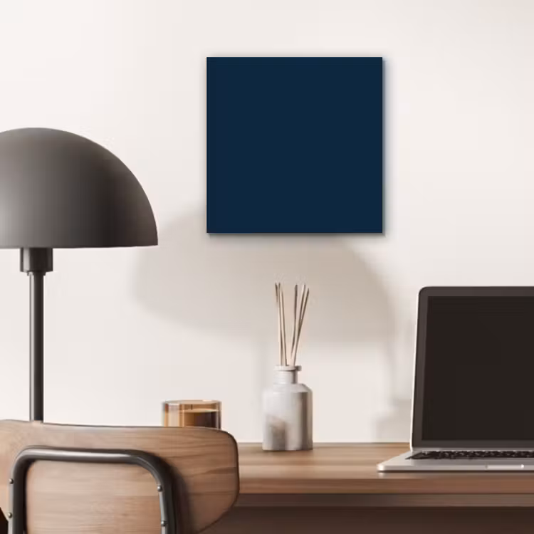 Aluminium schilderij - Midnight - Blue - Blauw — 7