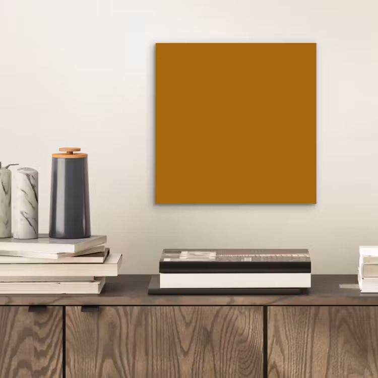Aluminium schilderij - Ocre - Gold - Geel — 2