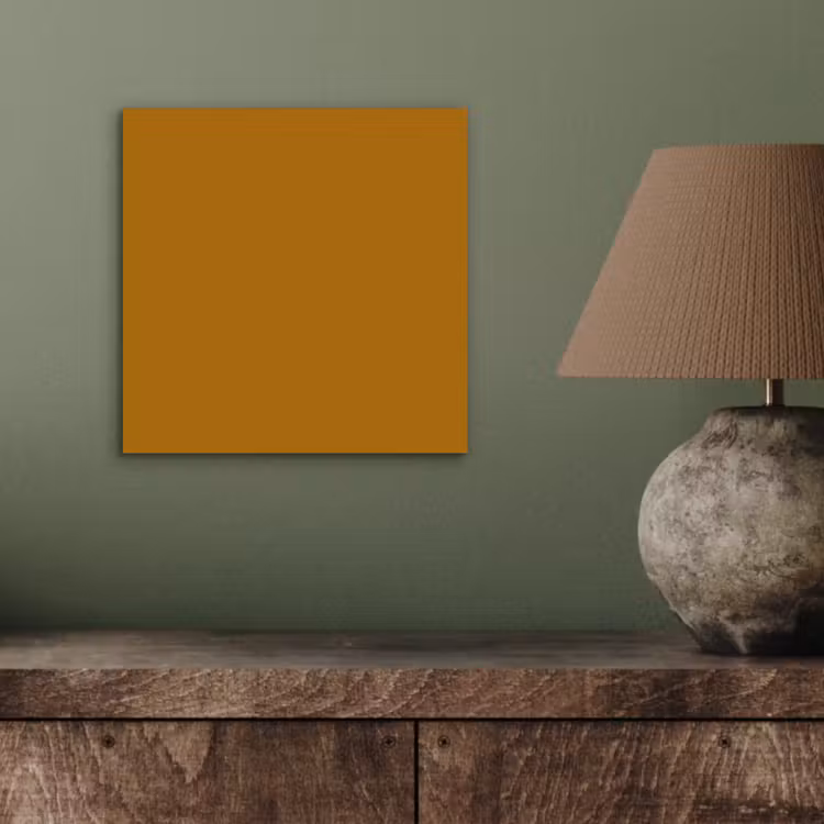 Aluminium schilderij - Ocre - Gold - Geel — 4