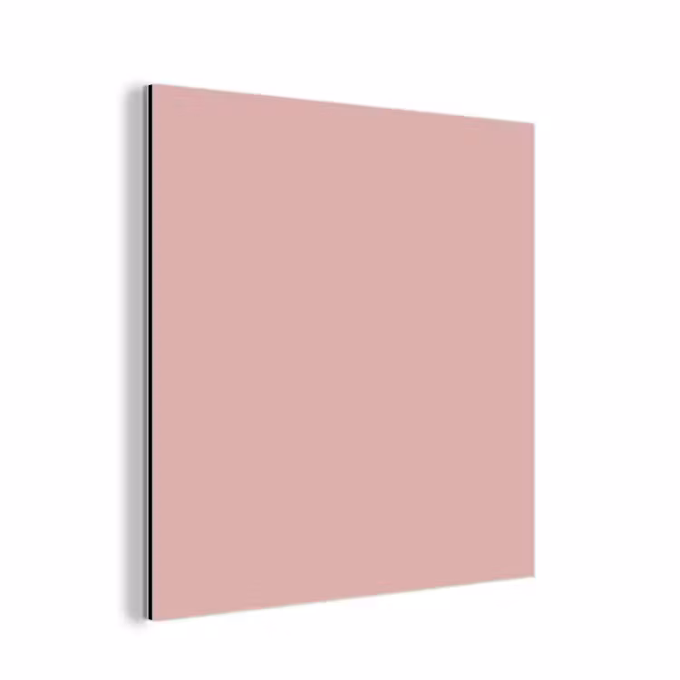 Aluminium schilderij - Soft - Blush - Roze — 1