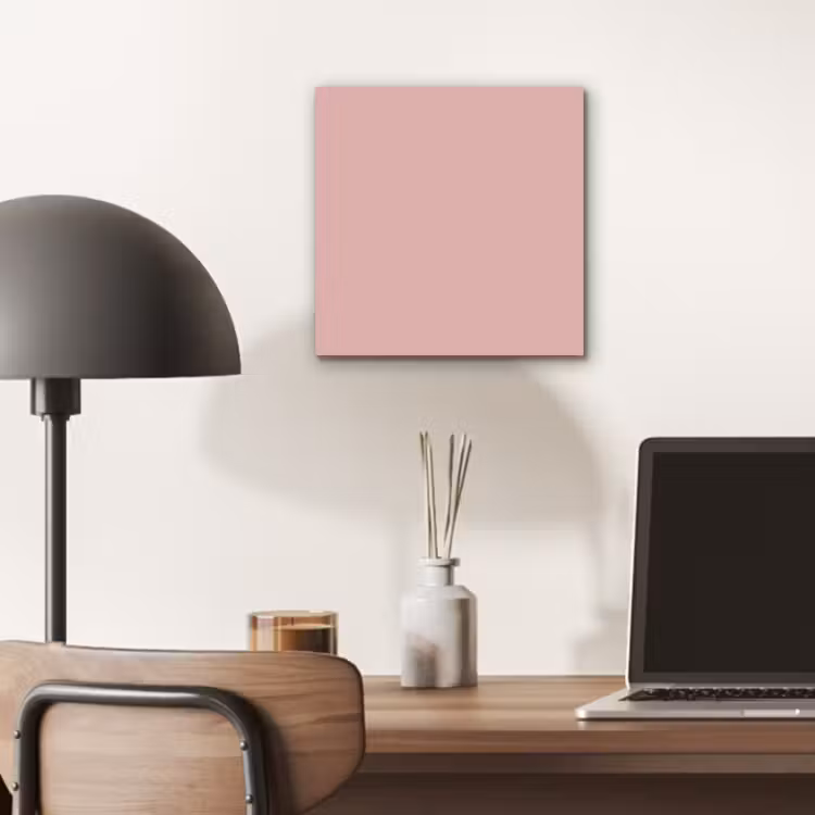 Aluminium schilderij - Soft - Blush - Roze — 7