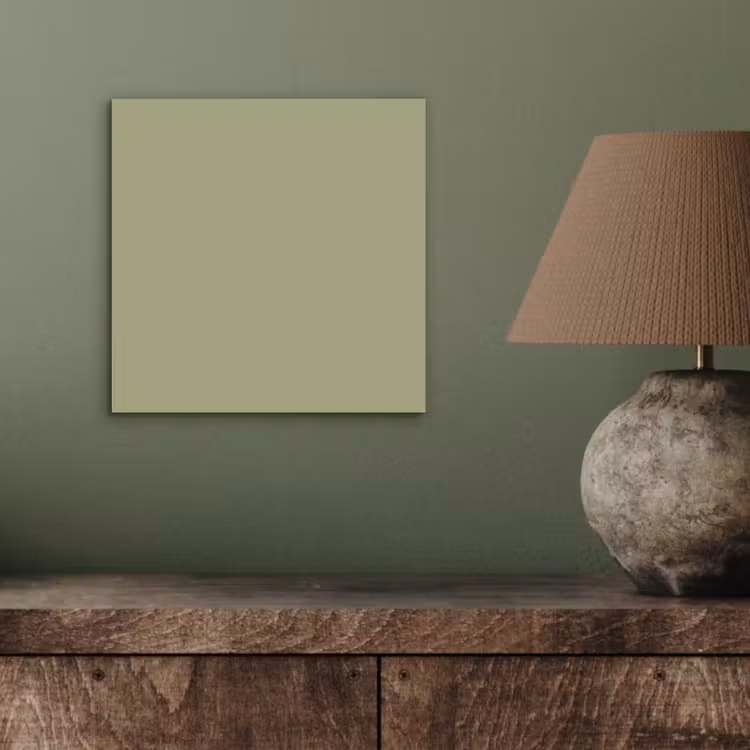 Aluminium schilderij - Vintage - Sage - Groen — 4