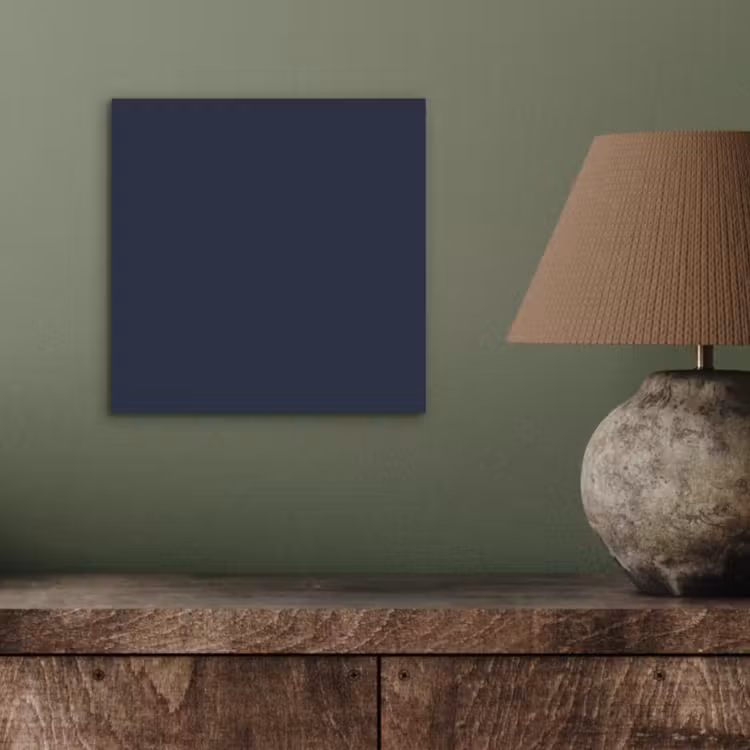 Aluminium schilderij - Midnight - Swing - Blauw — 4