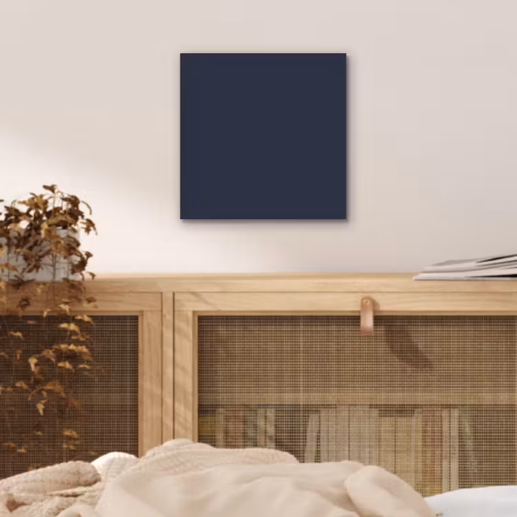 Aluminium schilderij - Midnight - Swing - Blauw — 5