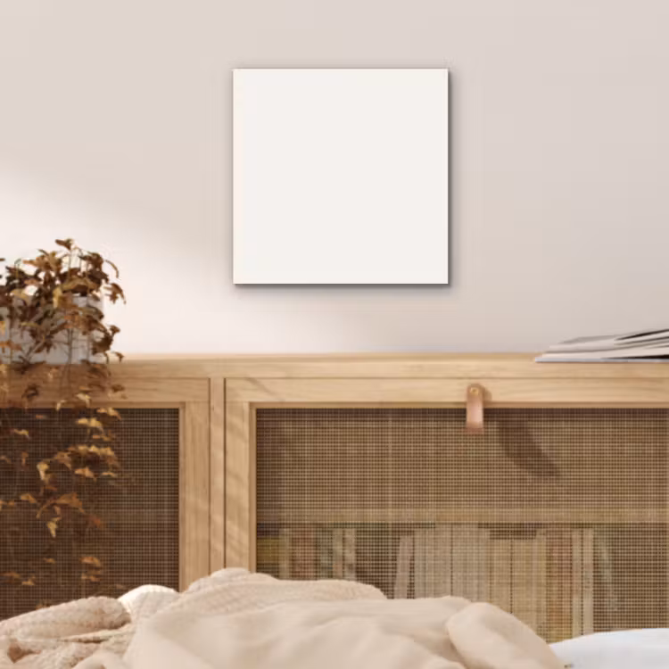 Aluminium schilderij - Pure - Alabaster - Wit — 5