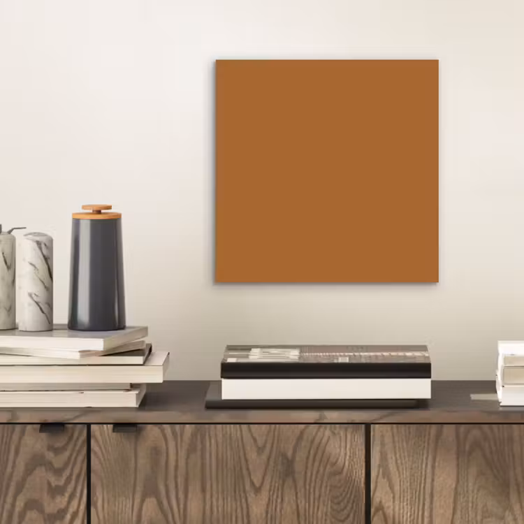 Aluminium schilderij - Spiced - Cinnamon - Bruin — 2
